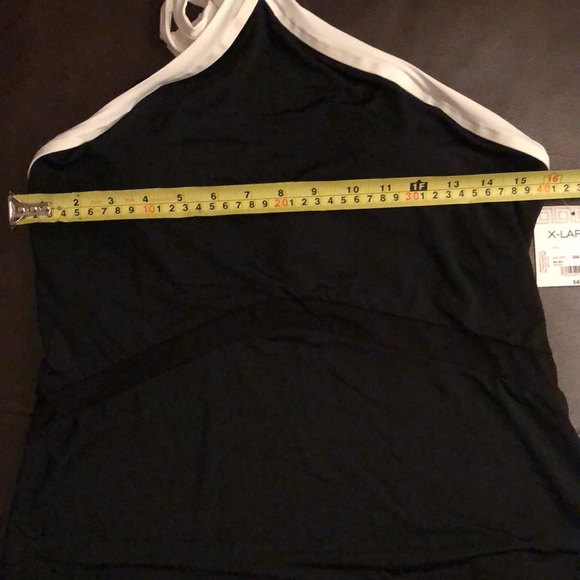 Last One XL Liz Claiborne Tankini Swimsuit Top - Picture 6 of 7